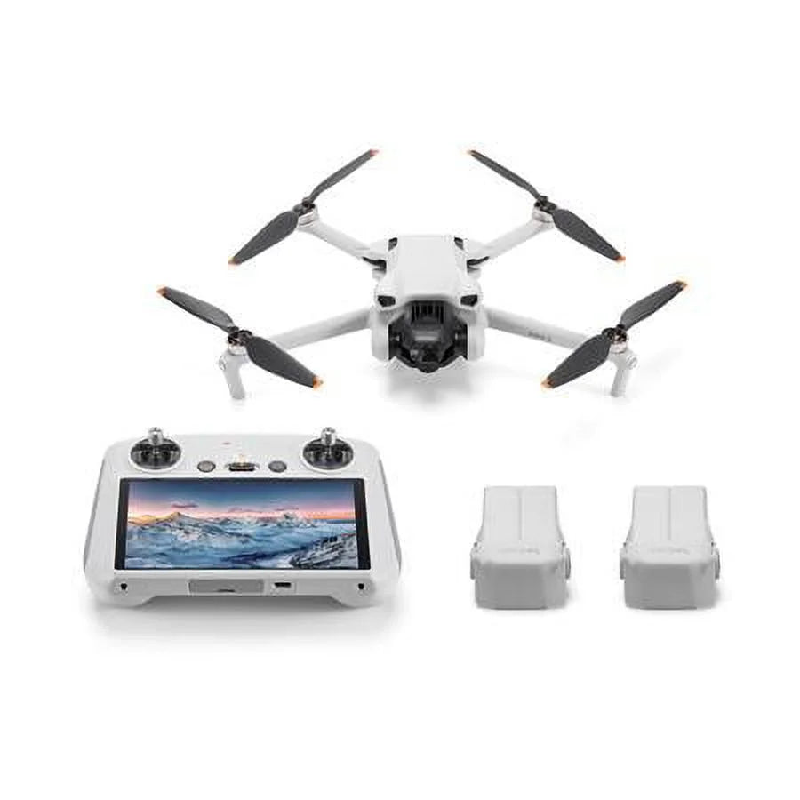 Mini 3 Drone with RC Remote Controller, Carrying Case, 128GB microSD Card J953