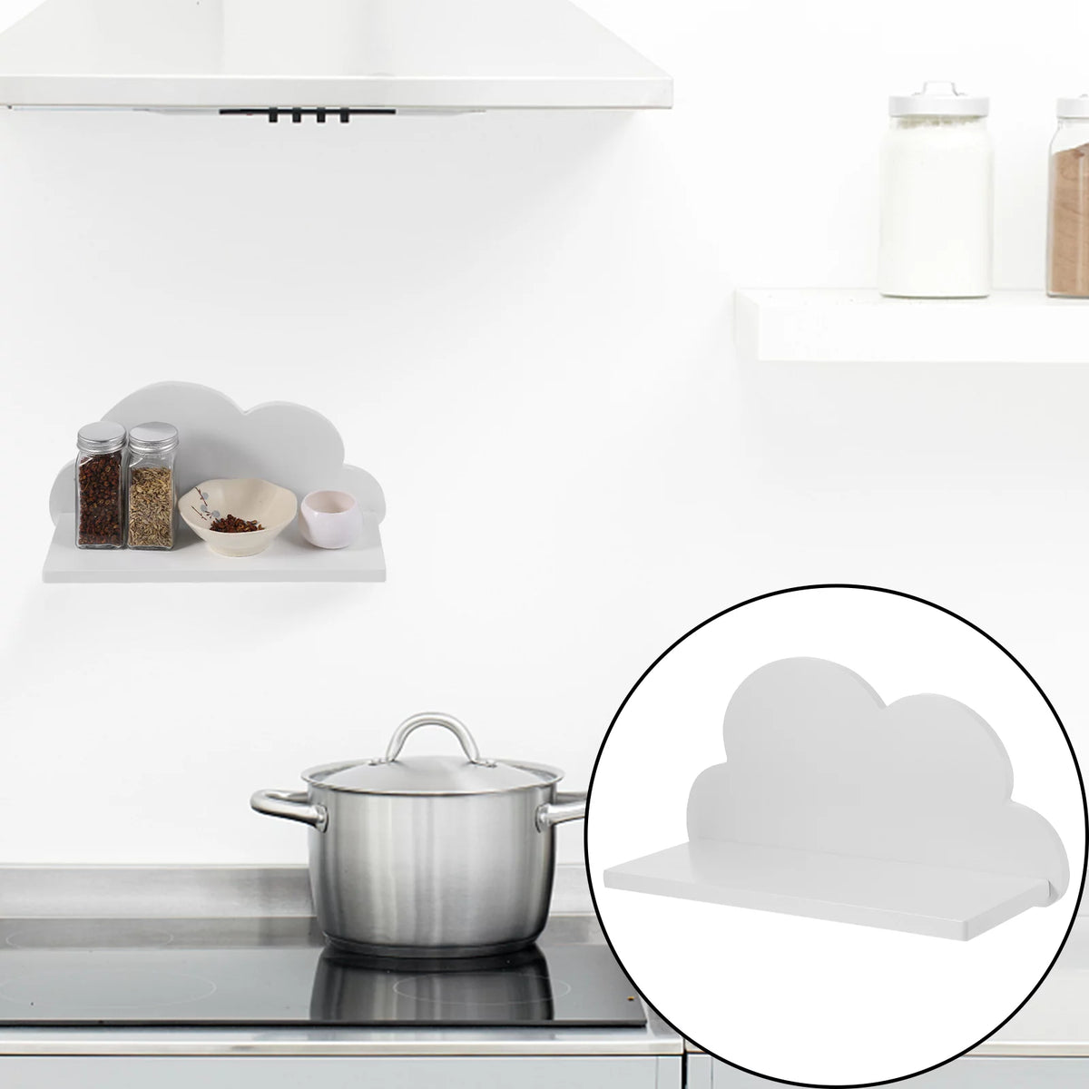 Small Wooden Floating Wall Shelves C4795