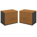 2 Piece Wood Filing Cabinet Set with 2 Drawer O48287