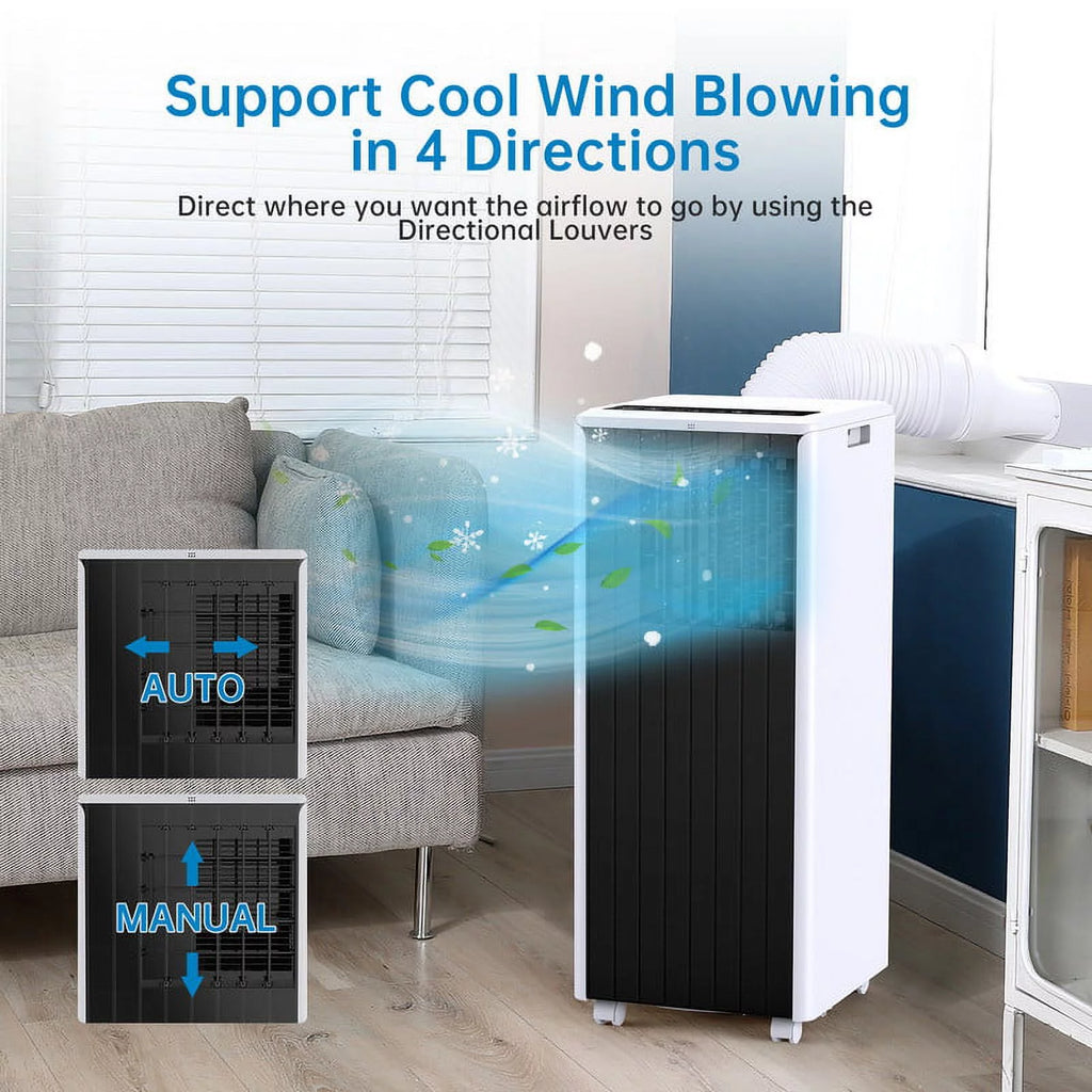 Portable Air Conditioner 5,000 BTU with Remote & Window Kit F421