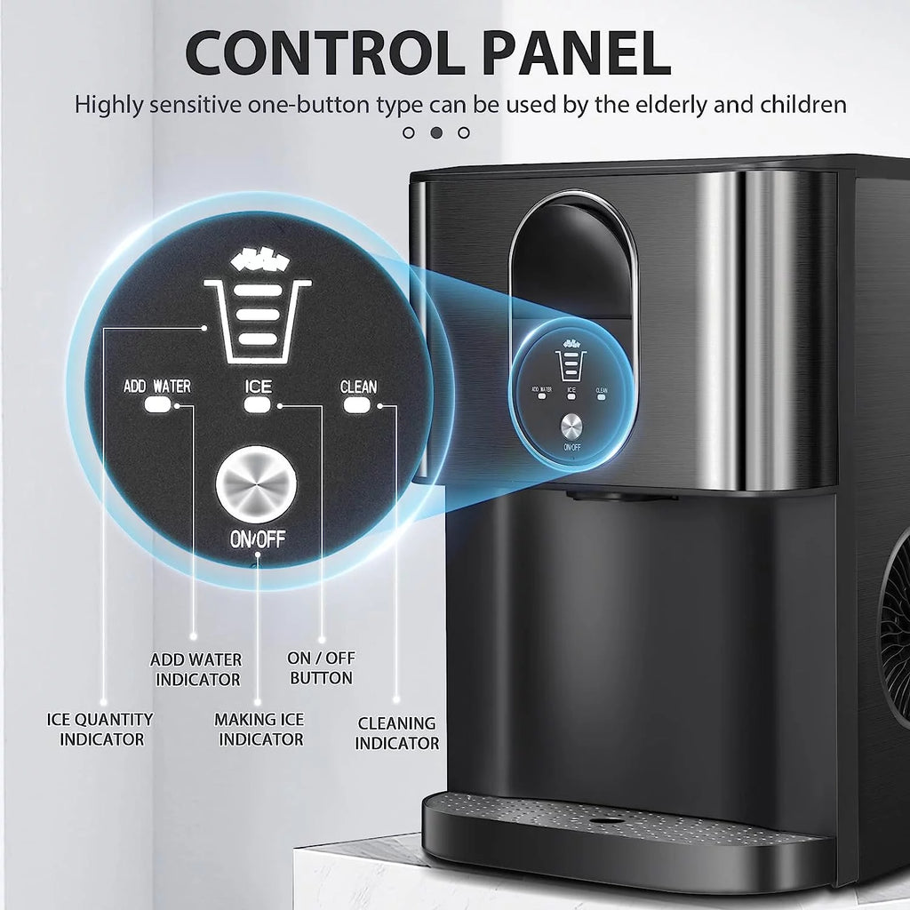 Black Countertop Nugget Ice Maker L7883