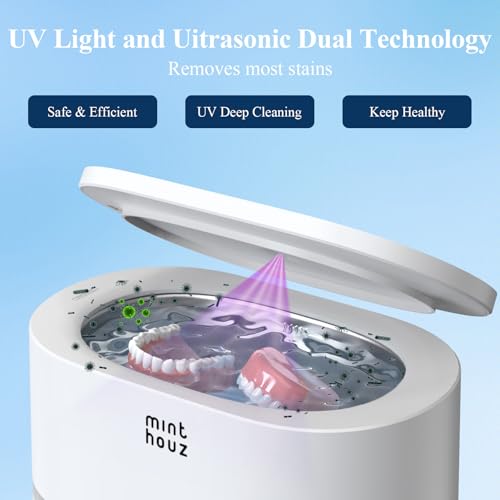 Ultrasonic Cleaner with 5 Modes & 500ml Capacity 48kHz T19817