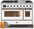 48 Dual Fuel Propane Gas Range I687