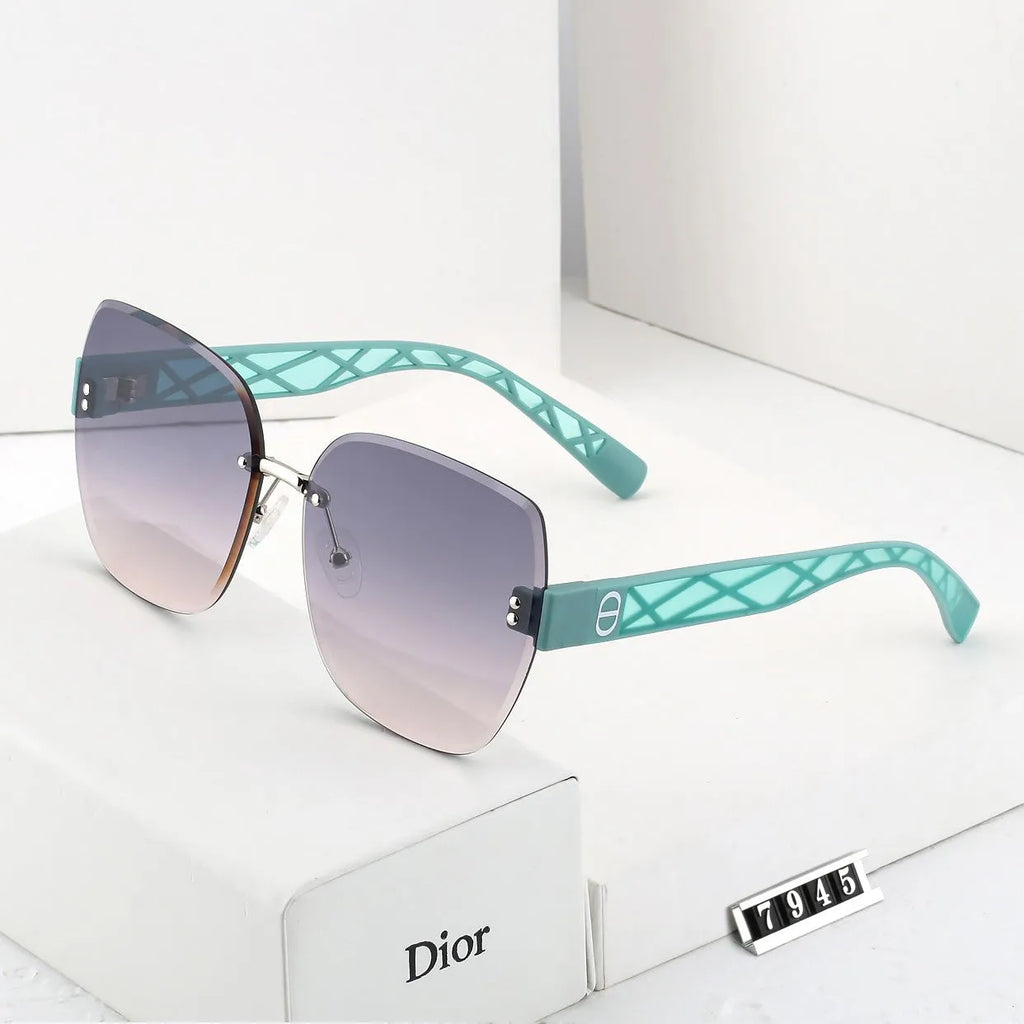 Fashion Rimless Polarized Sunglasses Y758