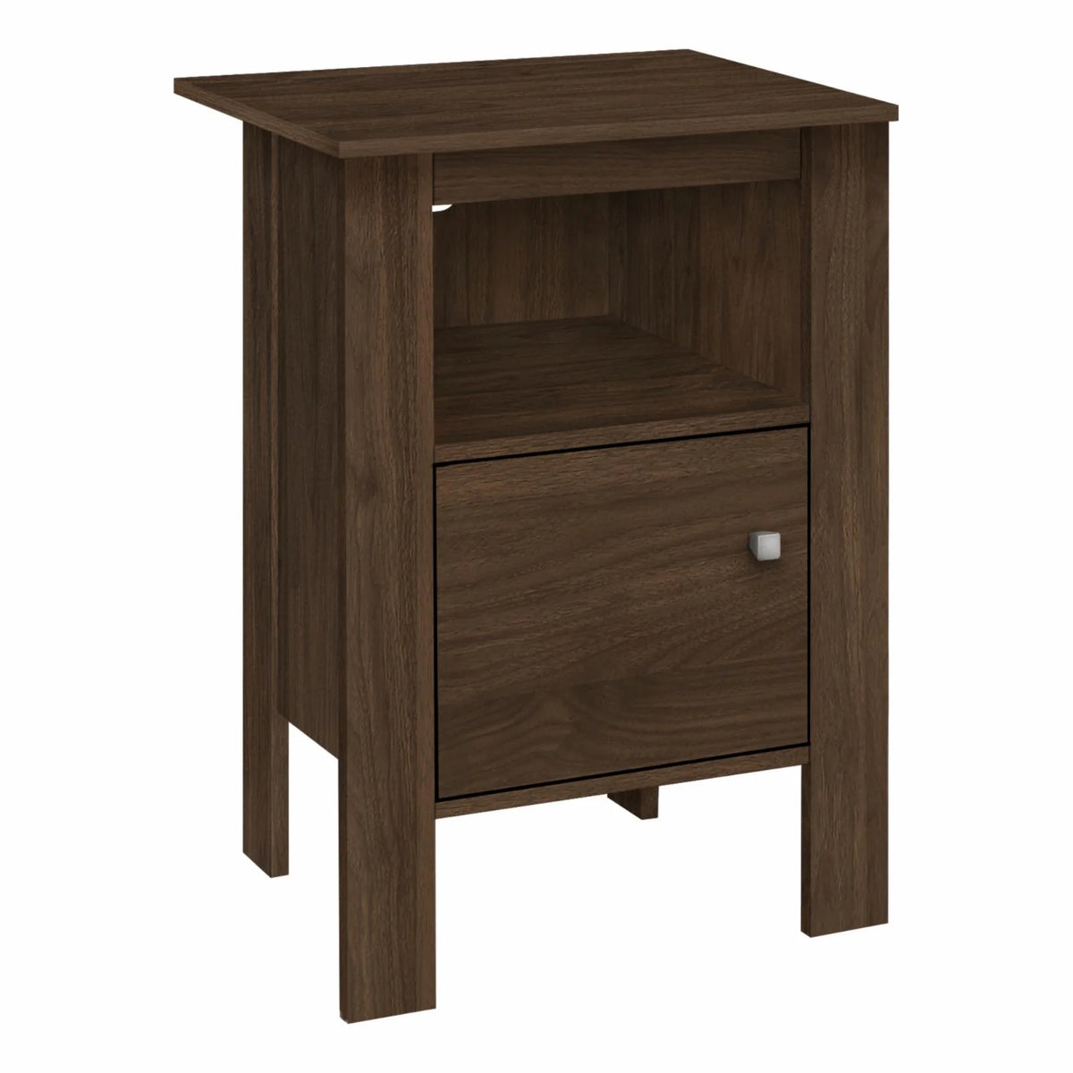Walnut Laminate Accent Table L227