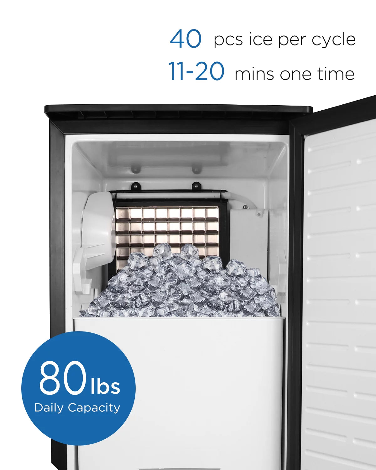 80lb Undercounter Commercial Ice Maker J70828