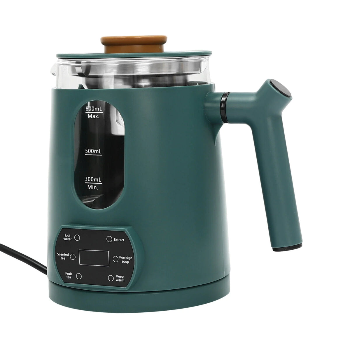 Stainless Steel Electric Water Kettle 600W Green Z9901