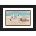 Black Ornate Wood Framed Museum Art Print T2346