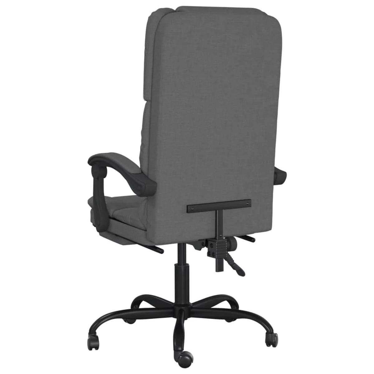 Dark Gray Fabric Massage Reclining Office Chair P8167