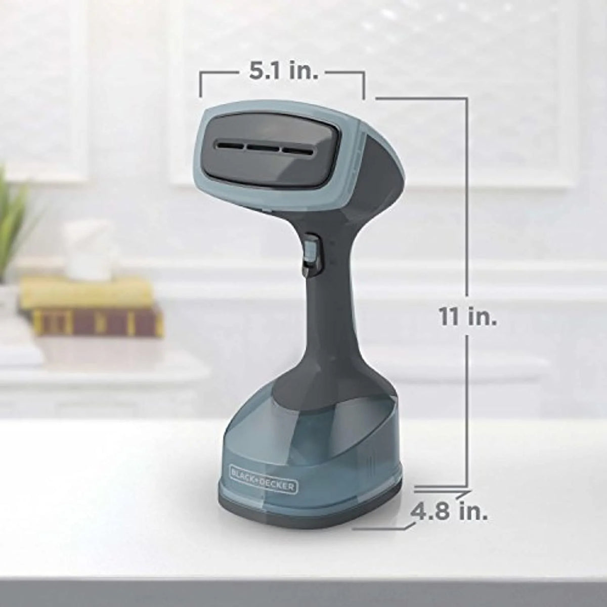 Handheld Garment Fabric Steamer with 3 Attachments E191