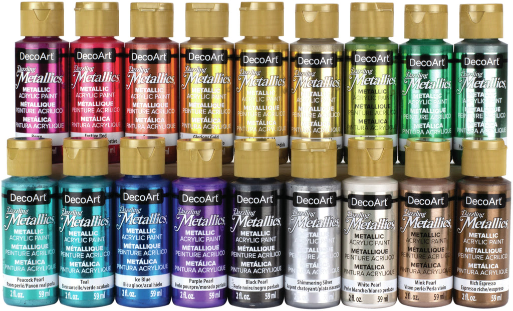 Metallics Sampler Set 18/Pkg H4421