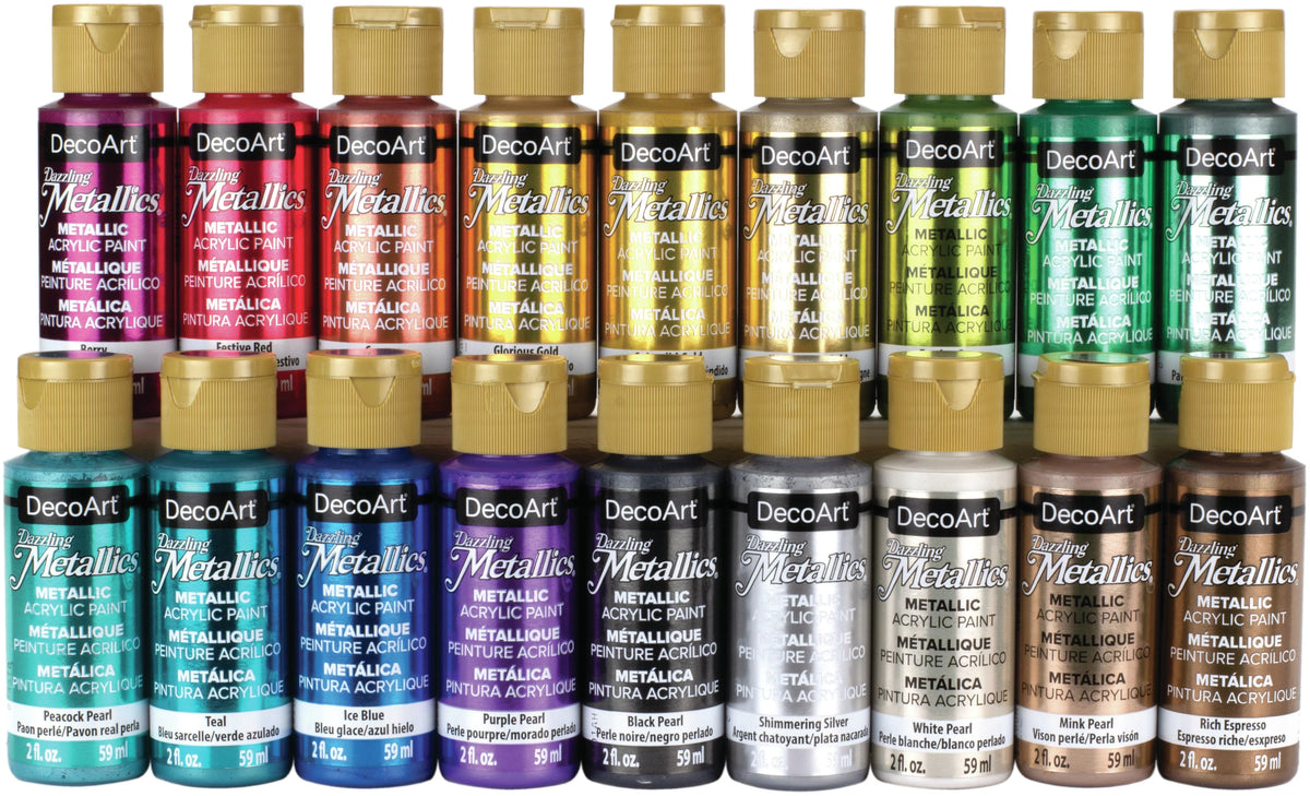 Metallics Sampler Set 18/Pkg H4421