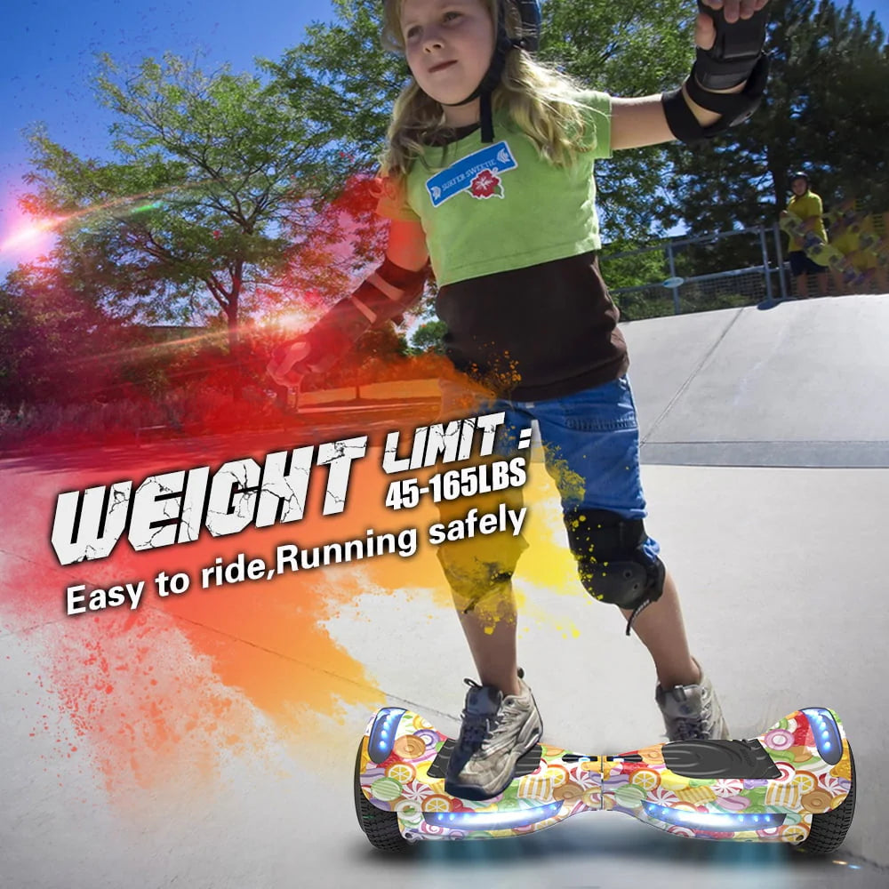 6.5 In. Self Balancing Hoverboard with LED Light Q187610