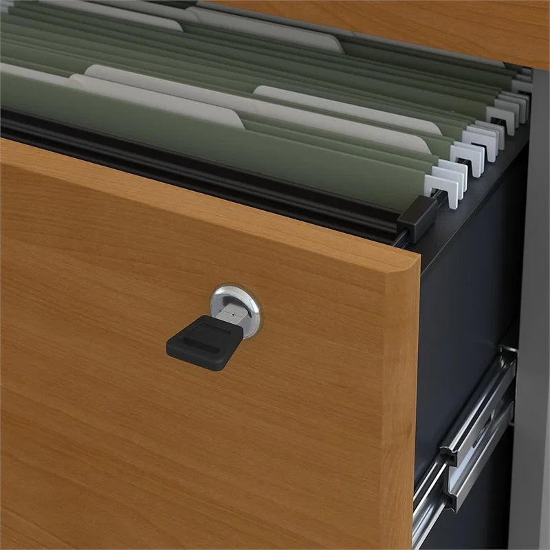 2 Piece Wood Filing Cabinet Set with 2 Drawer O48287