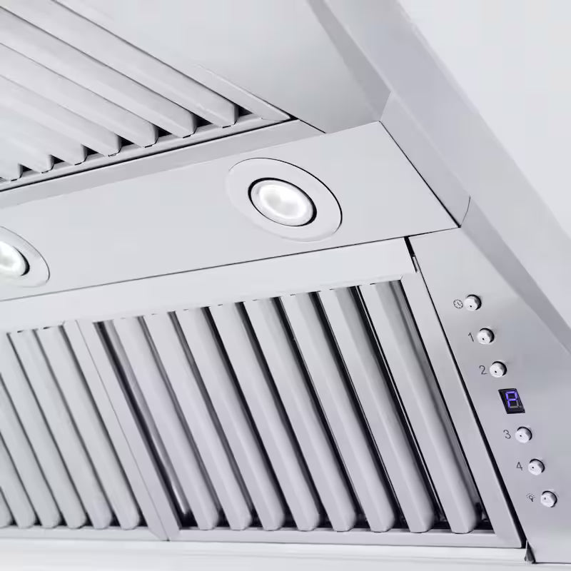 48 in. 500 CFM Convertible Wall Mount Range Hood in Stainless Steel C34663