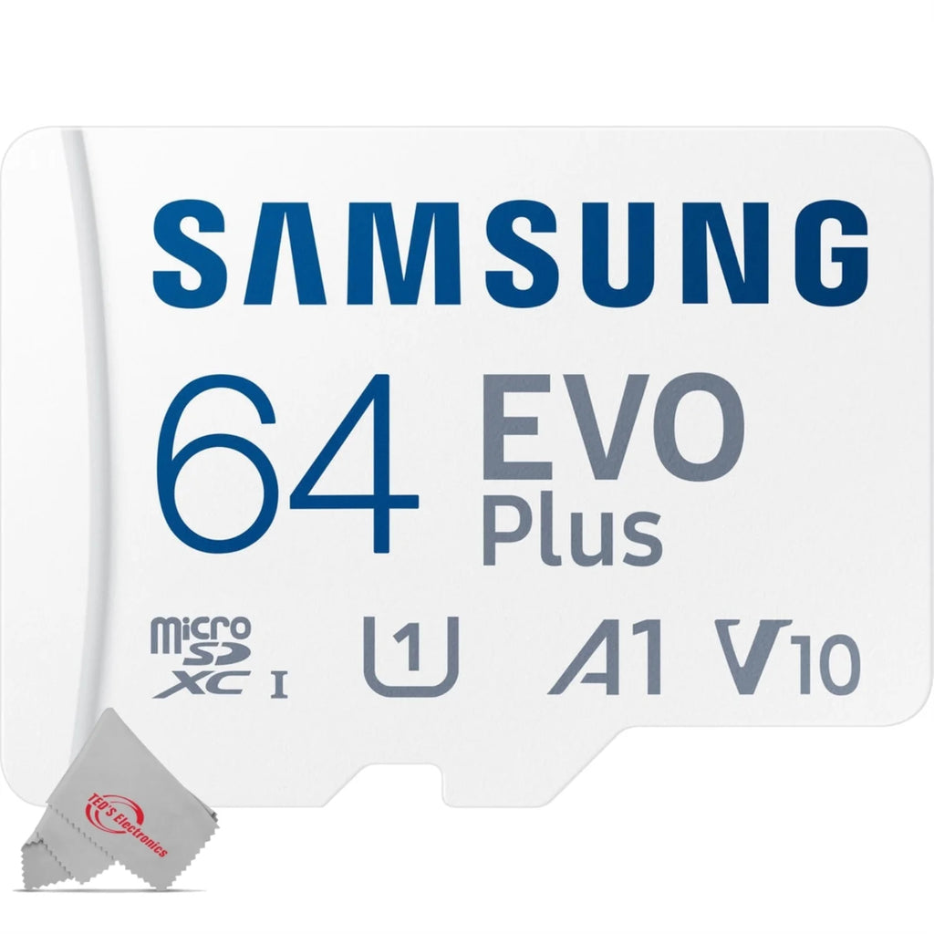 64GB microSDXC Memory Card with SD Adapter 3 Pack Z613462