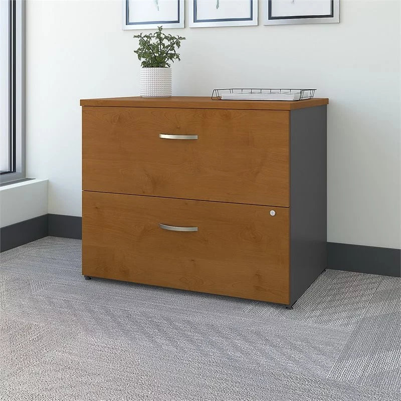 2 Piece Wood Filing Cabinet Set with 2 Drawer O48287