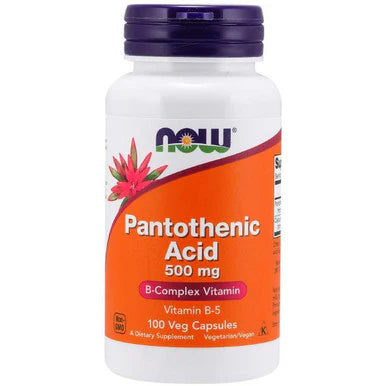Pantothenic Acid 500mg 100 Capsules Q3351