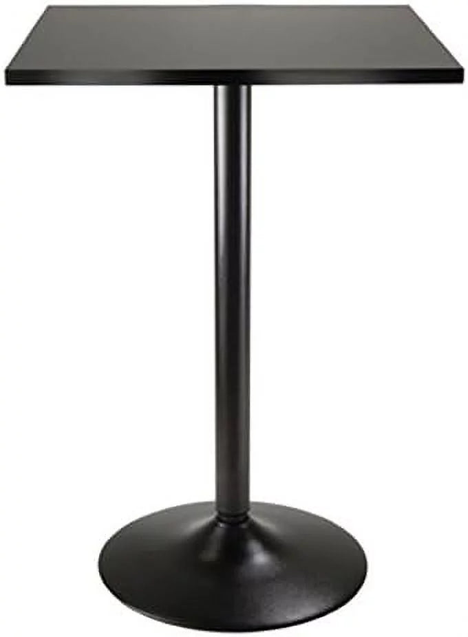 Black Wood Square Dining Table V3222