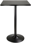 Black Wood Square Dining Table V3222