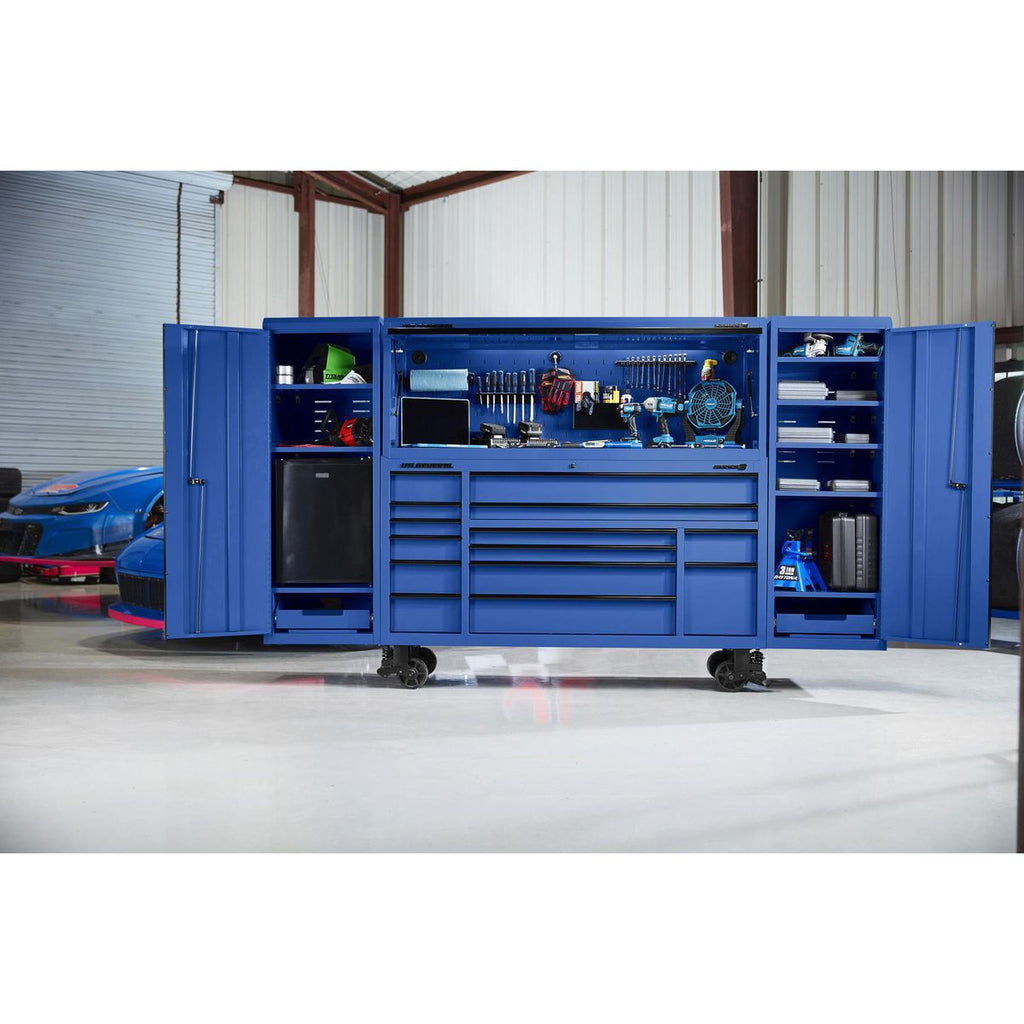 22 in. Blue End Locker V44939
