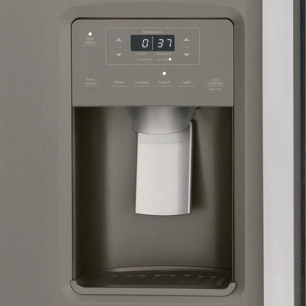 23.0 Cu. Ft. Slate Side-By-Side Refrigerator V421