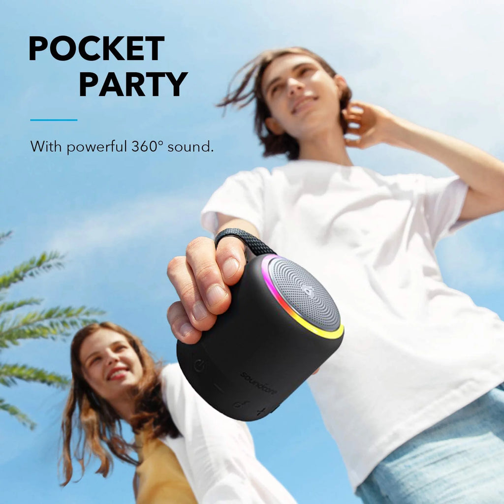 Portable Speaker, 15-Hour Playtime, IPX7 Waterproof D7250