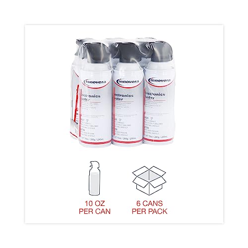 Compressed Air Duster Cleaner 10 oz 6/Pack P6220