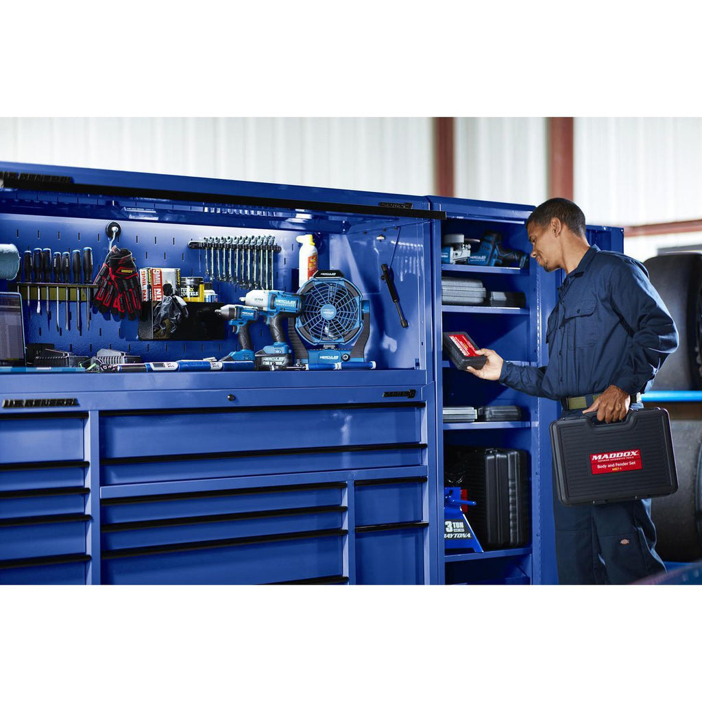 22 in. Blue End Locker V44939