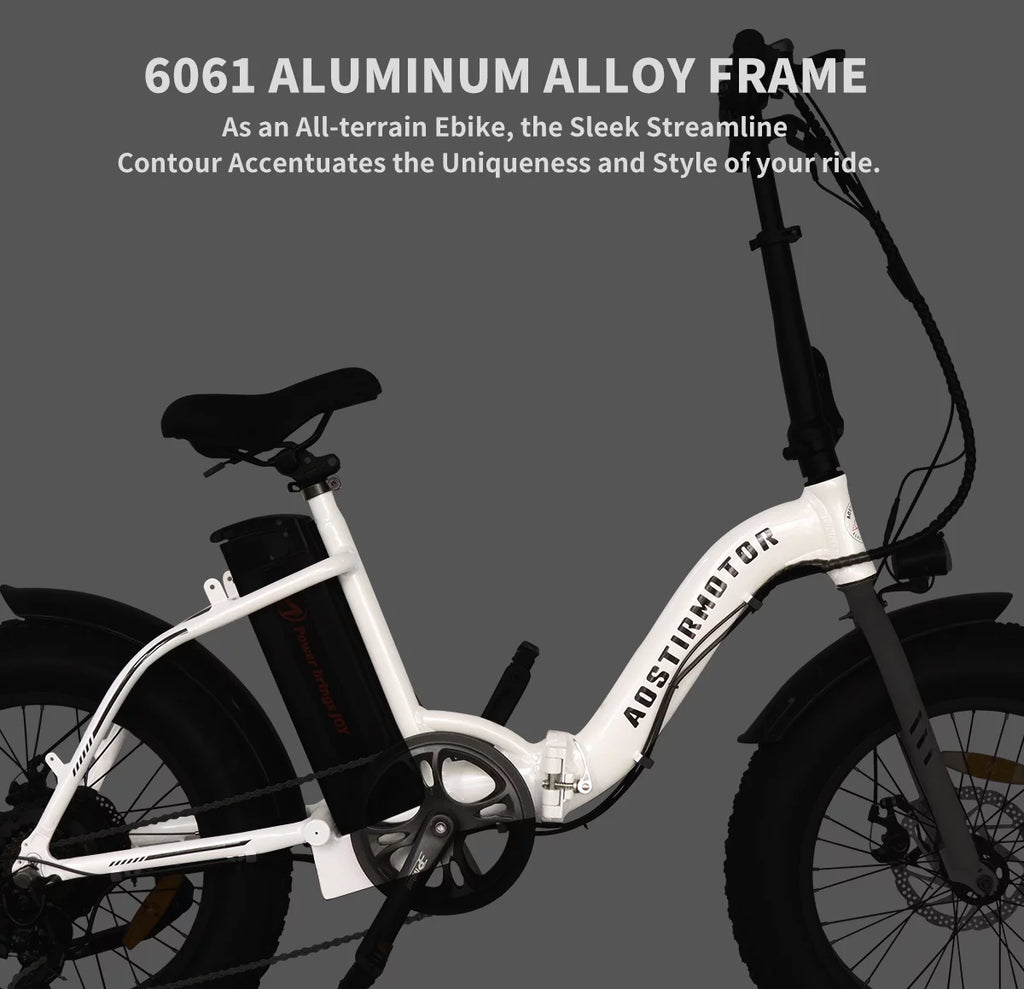 Folding Electric Bike 20 inch Fat Tire 500W 36V 13AH G790605