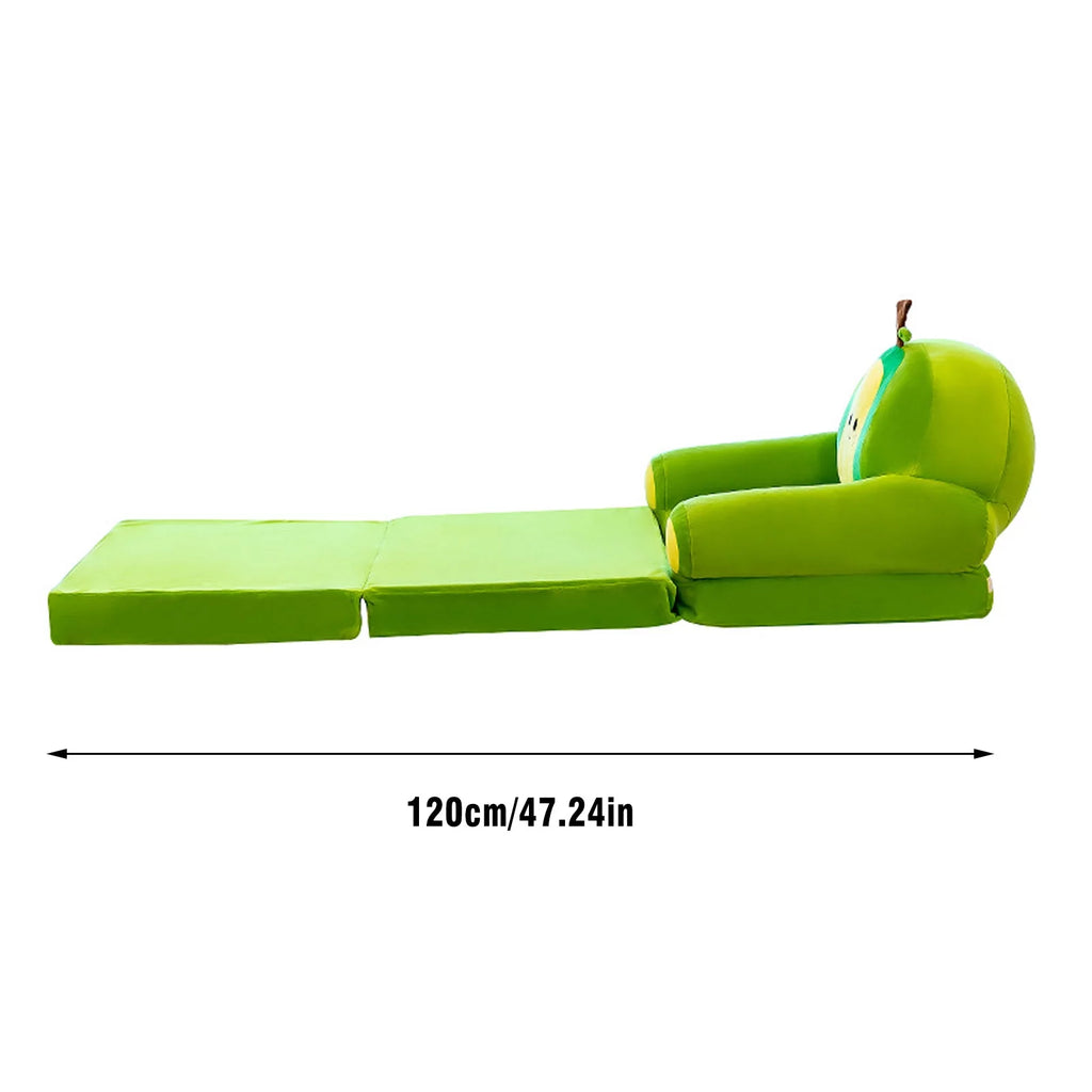 Plush Foldable Kids Sofa Armchair 2 In 1 Sofa Bed H26554