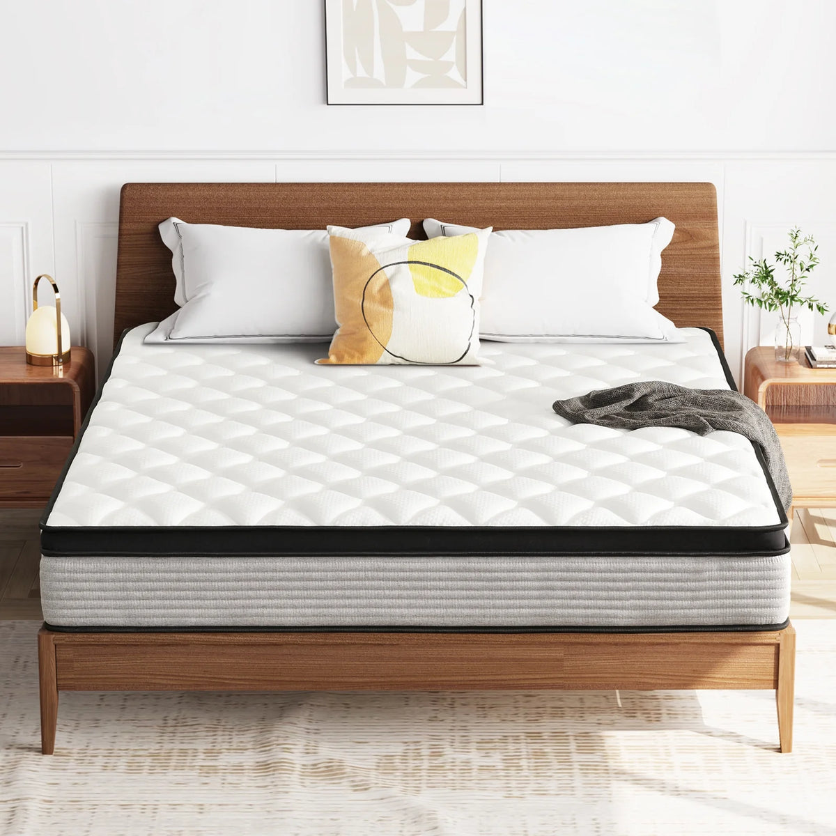 Full Size 12 Innerspring Hybrid Mattress S473