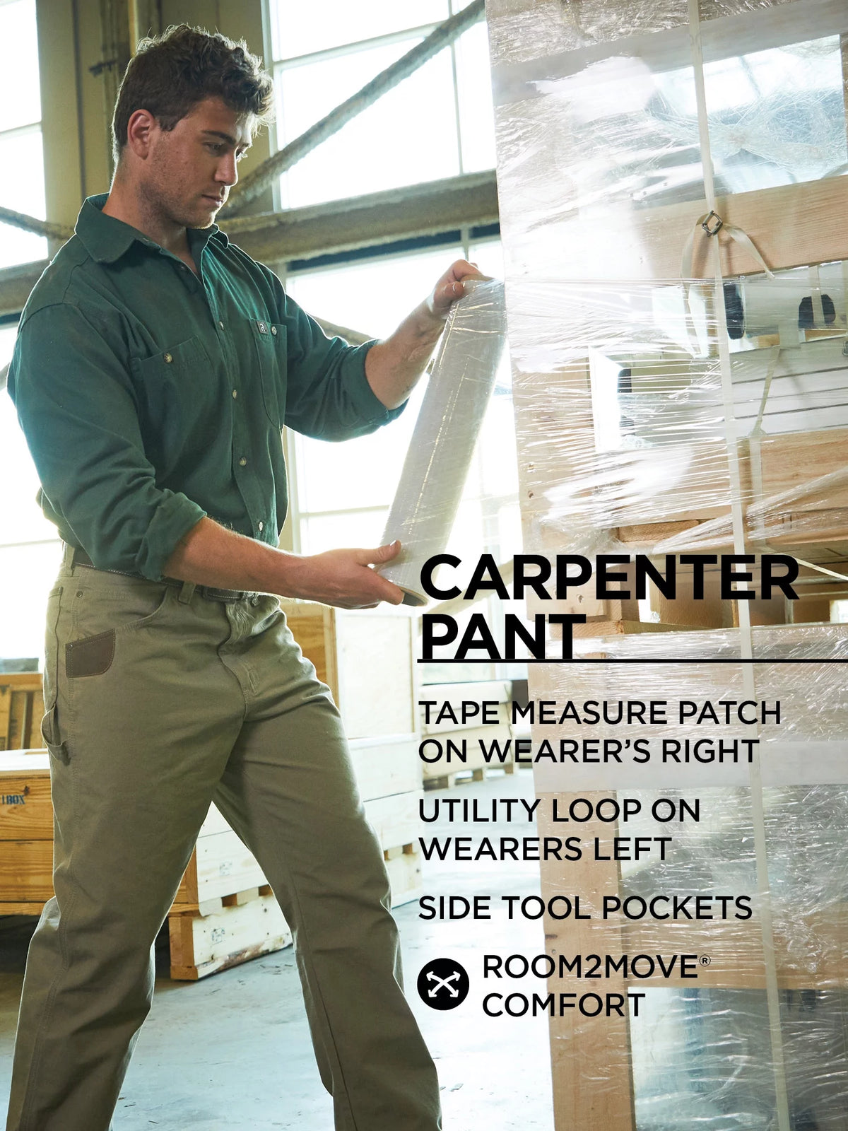 Relaxed Fit Carpenter Pant G4529