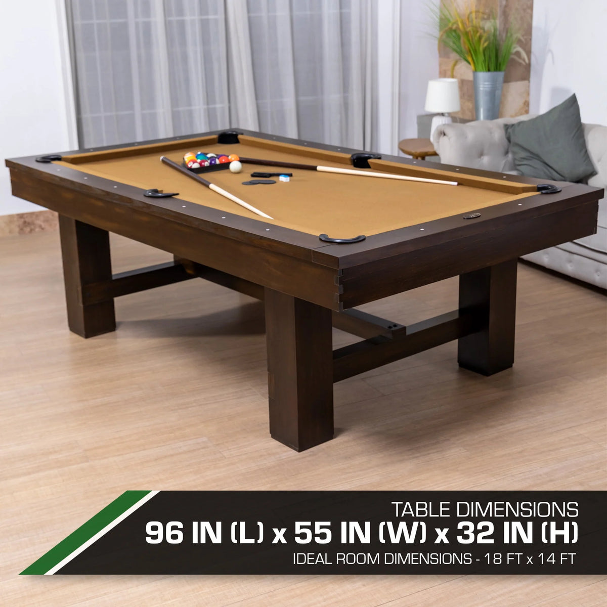 Tan Pool Table T667