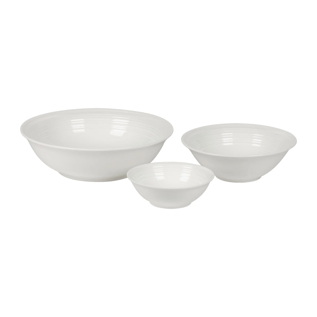 White 62-Piece Stoneware Dinnerware Set W788336